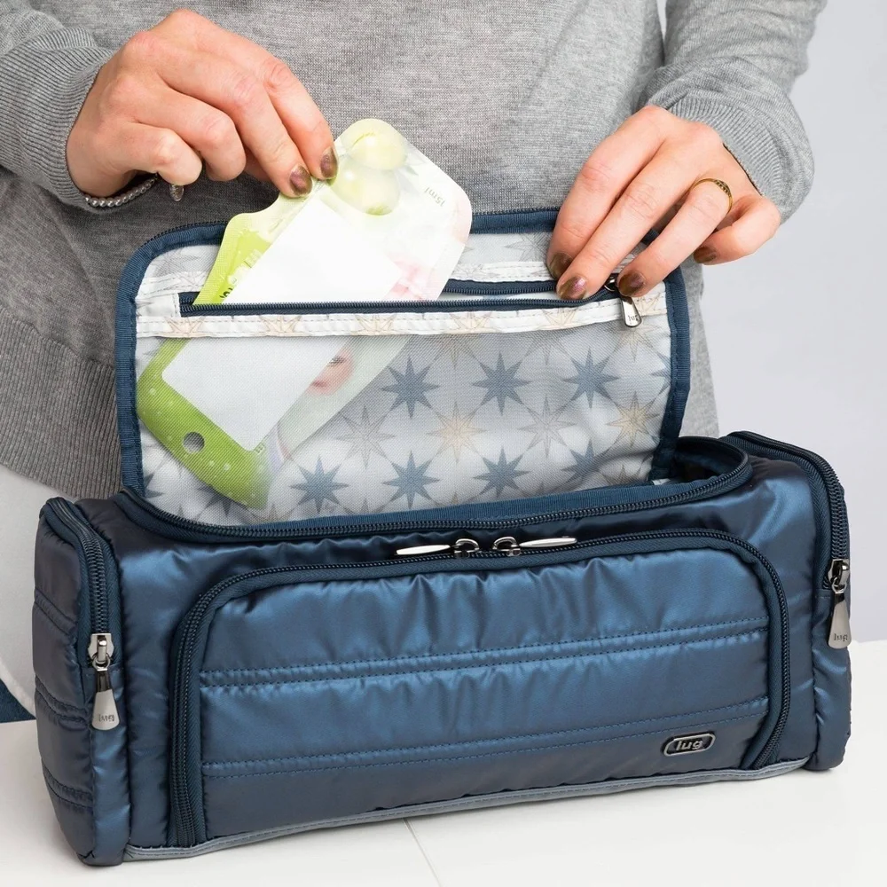 Lug Charcoal Toiletry Bag